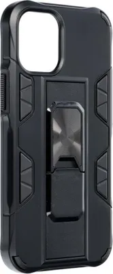 Image de Housse en silicone Forcell Defender pour iPhone 12 Pro Max en noir