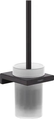 Obrázek produktu pro hansgrohe AddStoris držák na WC kartáč, nástěnná verze, matně černý, 1 ks.