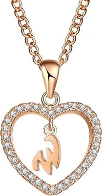 Produktbild von Elegante W Halskette - Golden für Damen KP5206