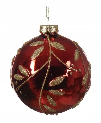 Image de Boule de Noël en verre, 10 cm, 1 pièce