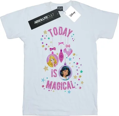 Zdjęcie produktu dla Disney – koszulka damska „Princess Today Is Magical” BI42869 (S) (biała)