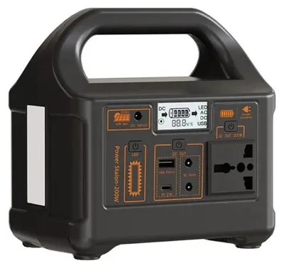 Produktbild von Kraftwerk, tragbar, Solar-Ladefähigkeit, 200W 153.6Wh
