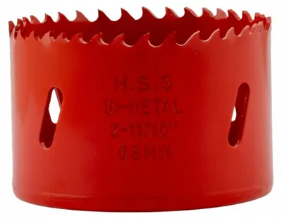 Produktbild von Schmith Bimetall Lochsäge 68 mm Holzlochsäge Dosenbohrer Lochkreissäge Holz Bohrer