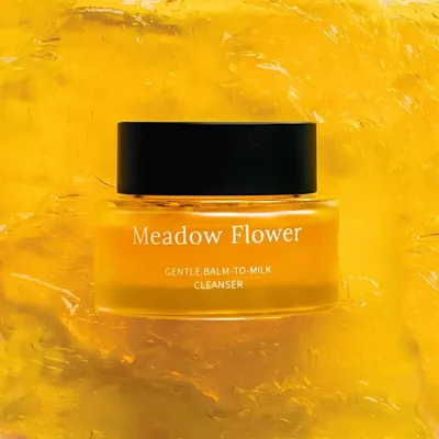 Produktbild von Usva Sanfte Reinigungsmilch-Balsam Meadow Flower 50 ml