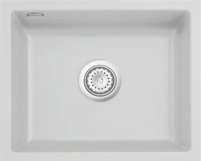 Produktbild von Unterbauspüle KeraDomo MERA 50 U/g in ALU mit Handbetätigung
