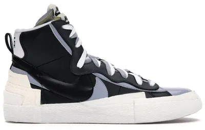 Produktbild von Nike Blazer Mid sacai Black Grey - EU 37.5