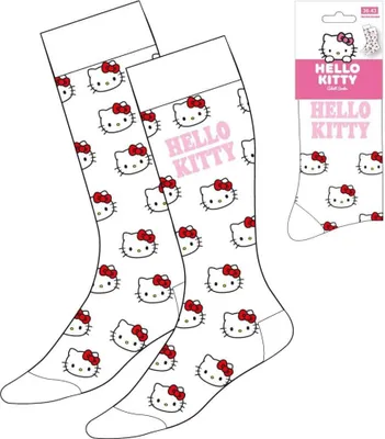 Produktbild von Sanrio Socken Hello Kitty Face White 36-43