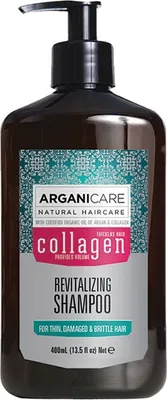 Zdjęcie produktu dla Arganicare Collagen Szampon rewitalizujący do cienkich włosów, 400 ml