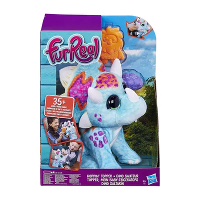 Produktbild von Hasbro E7963EU4 - FurReal Topper, mein Baby-Triceratops