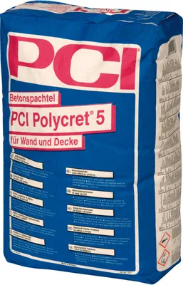 Produktbild von PCI Polycret 5 "Betonspachtel", versch. Größen-25 kg