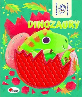 Image de ISBN Dotykam poznaję Dinozaury, Polski, Twarda okładka, 10 stron(y)