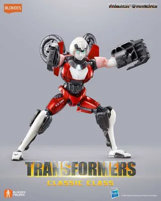 Immagine prodotto di Transformers Blokees Modello in plastica Classico Classe 07 Arcee