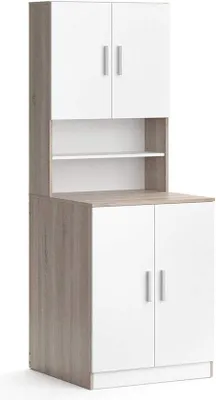 Produktbild von Badezimmer Waschmaschine mit flexiblen Ablagen und Kratzschutz