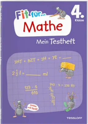 Produktbild von Fit für Mathe 4. Klasse. Mein Testheft