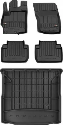 Produktbild von SET 3D Gummimatten Mitsubishi Outlander 3 ab 2012- 7 Sitze mit