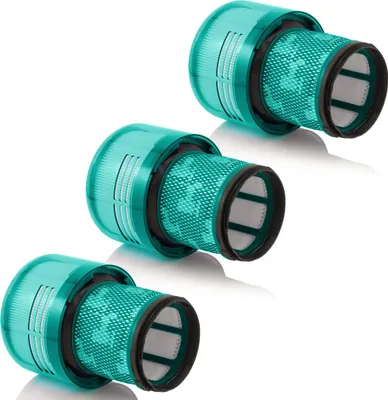 Produktbild von MidGard Ersatz-Filter kompatibel mit Staubsauger Dyson V12 Detect Slim Absolute Filter Ersatzfilter ersetzt Originalteil Nr. 971517-01, 3 Stück