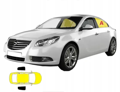 Produktbild von sciemnij.to Opel Insignia A Sonnenschutzblenden Passgenau 2er-Set
