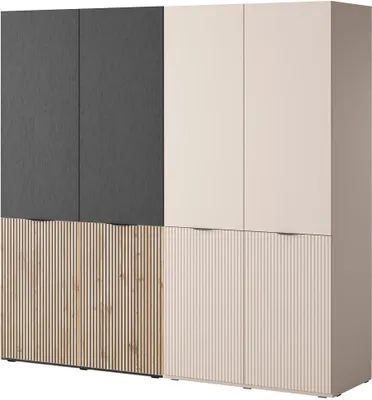 Produktbild von BETTSO 2er Set SANDBOX NOVA Beige + sentino Schränke