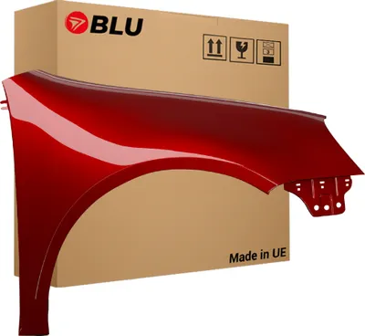 Produktbild von BLU Kotflügel Passend für VW Volkswagen GOLF V 5 SCHRÄGHECK LA3W Rechts Rot SpiceRot | 2003-2009 | Vorderseite Vorne | Lackiert | Einbaufertig