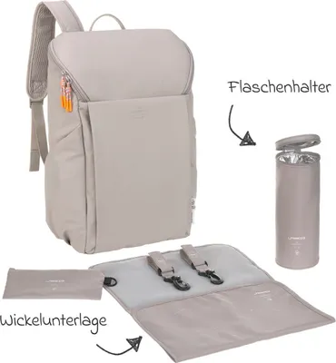 Produktbild von Lässig Green Label Slender Up Backpack  taupe