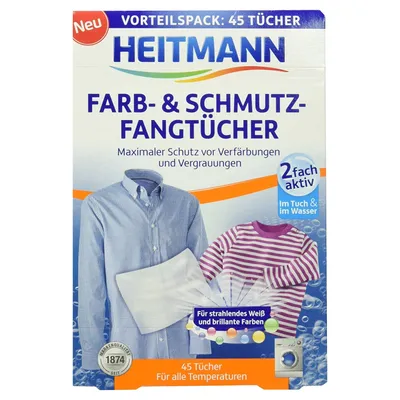 Produktbild von Heitmann Farb- & Schmutz Tücher 45 er