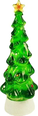 Produktbild von HAAC LED Weihnachtsbaum mit Glitterwirbel Glittern Lampe Leuchte 30 cm Weihnacht