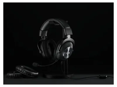Immagine prodotto di Logitech G PRO X, con cavo, 20 - 20.000 Hz, da gioco, 320 g, cuffie, nero