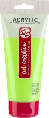 Produktbild von Talens Art Creation Acrylfarbe Tube 200 ml Reflexgrün 672