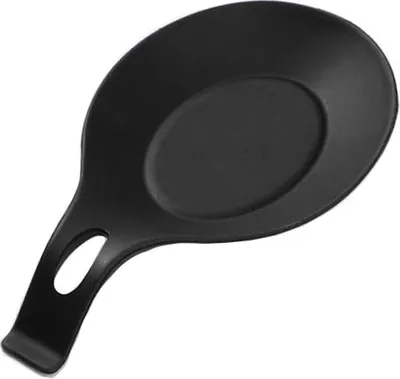 Produktbild von Verk 07211 Silikonlöffel zum Ablegen von Kochlöffeln, schwarz