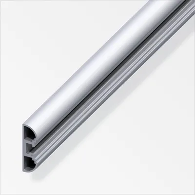 Produktbild von coaxis®-Profil, extraschmal 1 m, 27.5 x 11 mm Aluminium roh blank