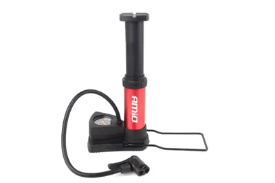 Obrázok produktu pre AMiO Kovová nožná pumpa s manometrom MINI PU03