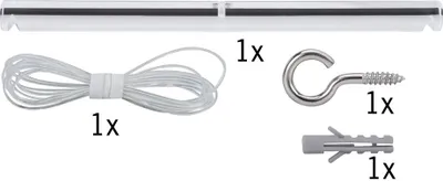 Immagine prodotto di Wire System Light&Easy - Supporto intermedio 100 cm in acrilico