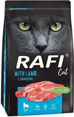 Produktbild von DOLINA NOTECI Rafi Cat with Lamb  - Trockenfutter für Katzen - 7 kg