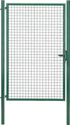 Produktbild von Alberts 600624 Wellengitter-Einzeltor | verschiedene Breiten und Höhen | verzinkt grün | Breite 127 cm | Höhe 200 cm
