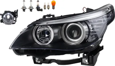 Obrázok produktu pre Johns, svetlomety Osram Night Breaker Laser vhodné pre BMW radu 5 E60 E61 L hmlové svetlá. 63127177727 63177897187 7897187