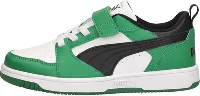 Produktbild von Puma Puma Rebound V6 Low PS  Klittenband Laag - Groen - Maat 35