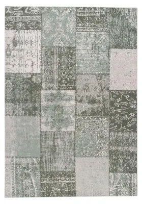 Produktbild von Teppich Patchwork - Dreams Grün