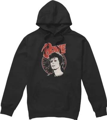 Immagine prodotto di David Bowie - Felpa con cappuccio "Space Oddity" per uomo TV7334 (XL) (Nero)