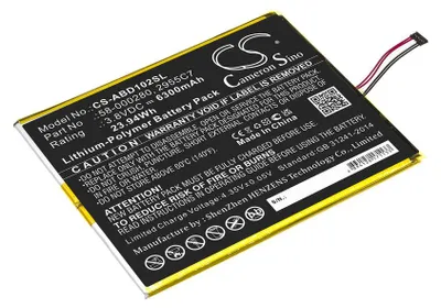 Produktbild von Akku für Amazon Kindle Fire HD 10.1 9, 6300 mAh, Li-Pol