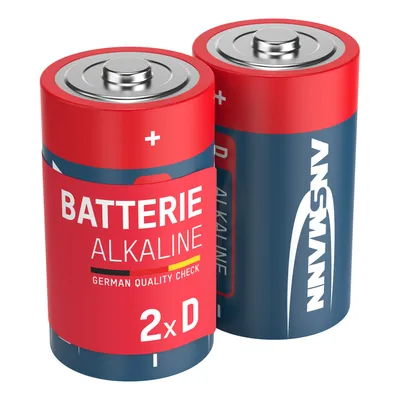 Produktbild von Ansmann Mono D, Alkali, 1,5 V, 2 Stück(e), 61,5 mm