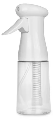 Sprayflasche 200 ml, ultrafeiner Zerstäuber, weiß transparent