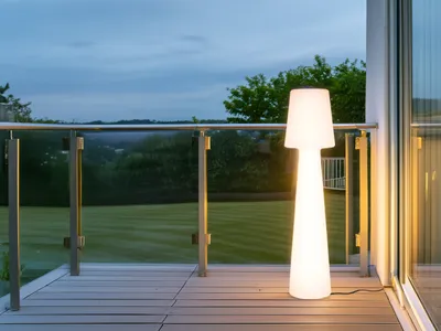 Produktbild von Smartwares LED Außen-Stehleuchte IDE-60070 weiß 110 cm TW