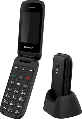 Produktbild von UNIVERSUM MP400-C - Klapphandy für Senioren ohne Vertrag mit großen Tasten - Notruftaste, großes Display, 1000mAh Akku
