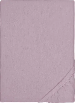Produktbild von biberna Melange-Flanell Spannbetttuch 0841380 MELANGE UNI color: brombeer, size: 1x 140x200 cm - 160x200 cm