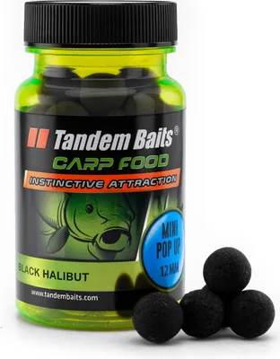 Obrázek produktu pro Carp Food Perfection Mini Pop-Up 12mm/30g Černý Halibut