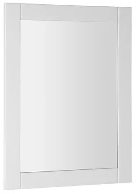 Produktbild von Aqualine FAVOLO Rahmenspiegel 70x90cm, Weiß matt
