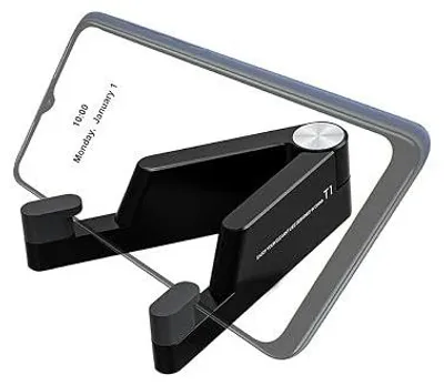 Zdjęcie produktu dla Stojak na telefon składany metalowy do biurka tablet iphone
