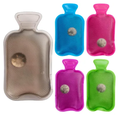 Produktbild von 5 Stück Mini-Wärmflaschen Taschenwärmer Knickwärmer - Wiederverwendbar und Tragbar