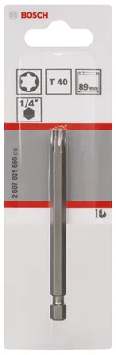 Immagine prodotto di Punta per cacciavite extra-duro T40, 89 mm, confezione da 1 pz