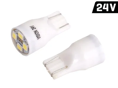 Immagine prodotto di VISION Lampadina T13 (W2.1x9.5d) 24V 4x 2835 SMD LED, bianco, 2 pz.